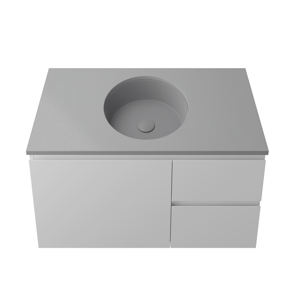 Allure Undermount Basin 360mm | Only with Timberline Vanity - Hera BathwareMatte Light Grey