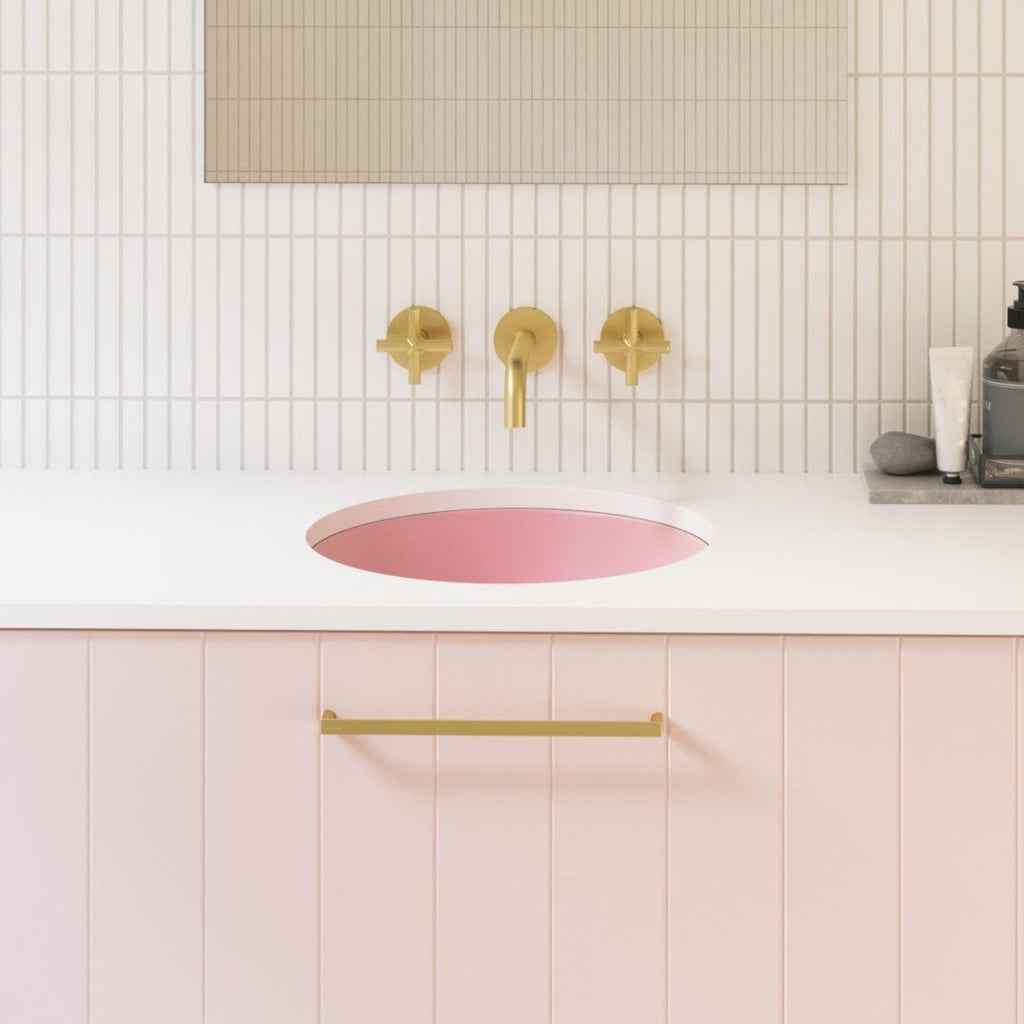 Allure Undermount Basin 360mm | Only with Timberline Vanity - Hera BathwareMatte Pink