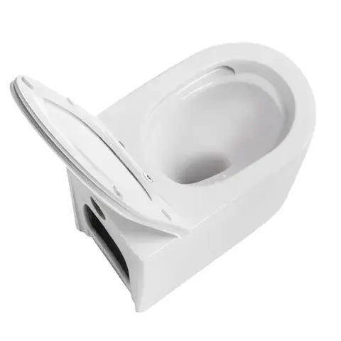 ALZANO Tornado Rimless Wall Face Toilet | Matte White | R&T Cistern Set - Hera Bathware