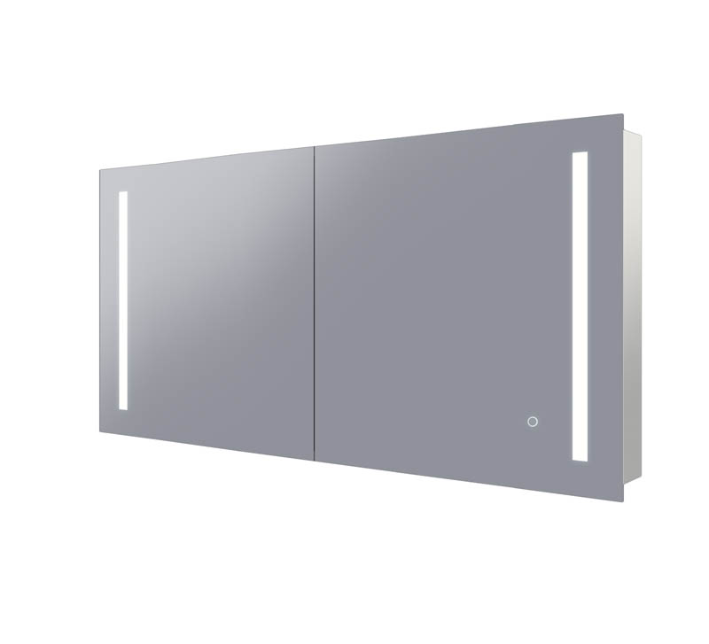 Amber LED Shaving Cabinet - Hera Bathware750mm