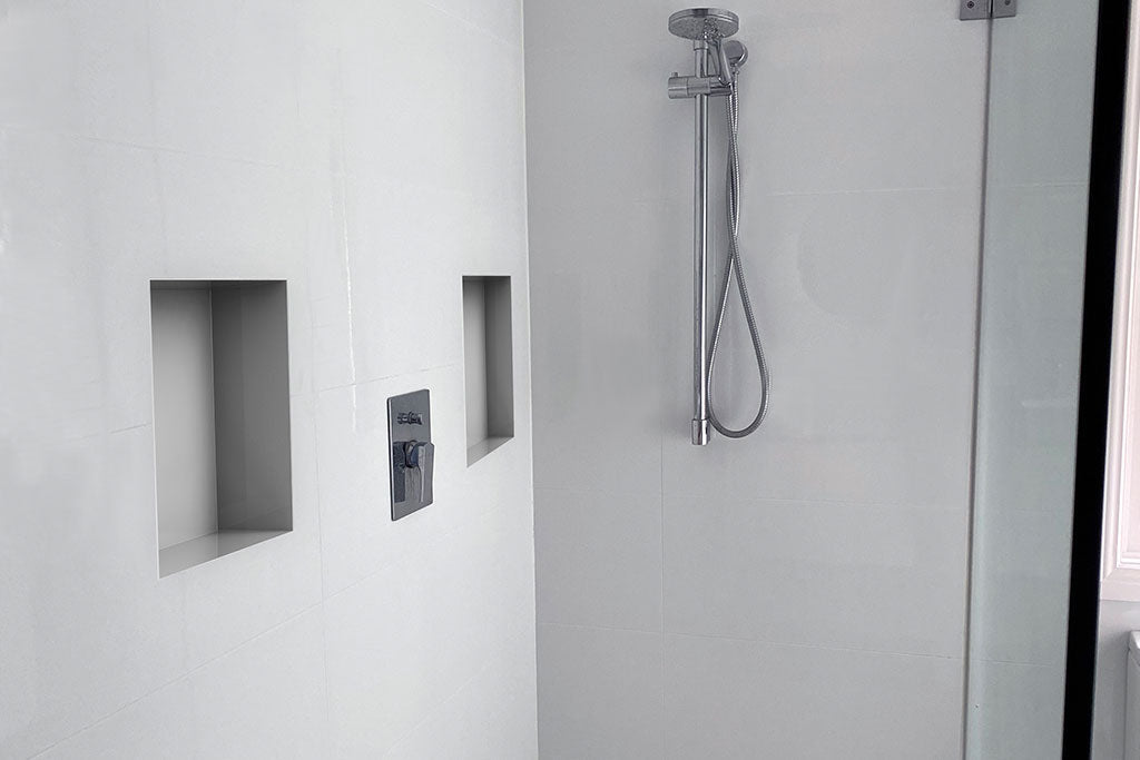 Anook® Shower Niche 900 x 400mm - Hera BathwarePolished Stainless Steel