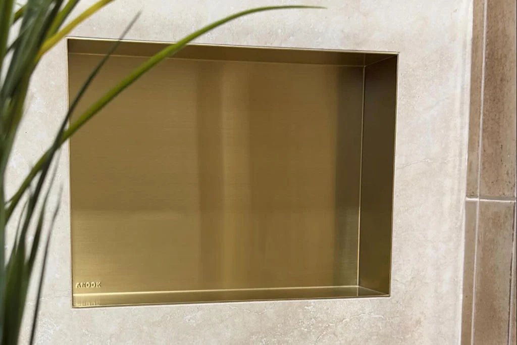 Anook® Shower Niche 900 x 400mm - Hera BathwarePolished Stainless Steel
