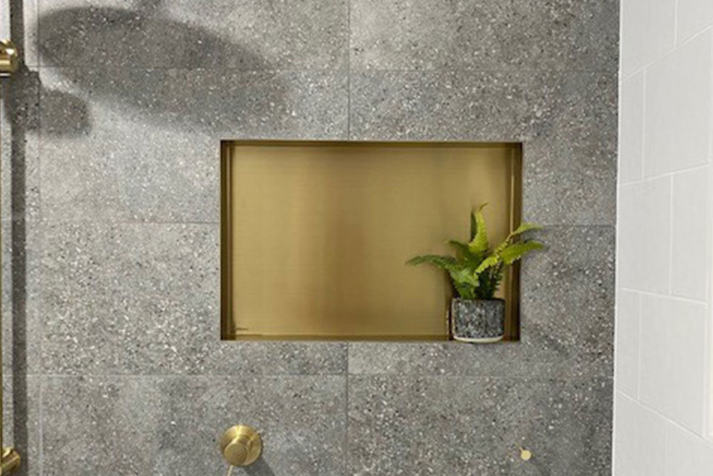 Anook® Shower Niche 900 x 400mm - Hera BathwarePolished Stainless Steel