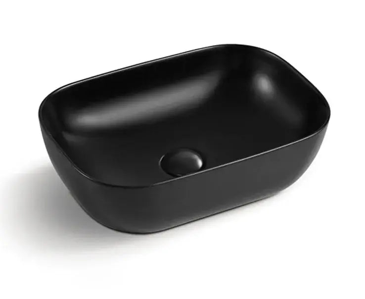 ARTIS O'96 Oval Ultra Slim Above Counter Basin - Hera BathwareMatte Black
