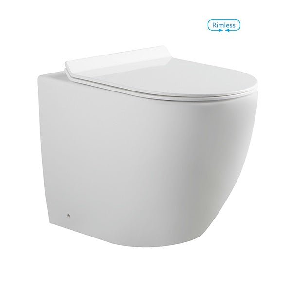 Ascoli Rimless Inwall Toilet Floor Pan - Hera Bathware
