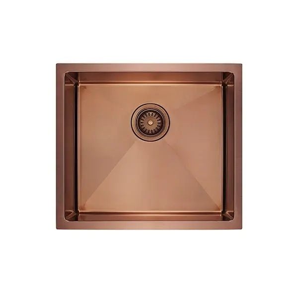 Atlas Handmade Copper Kitchen Sink - 450mm - Hera BathwareCopper