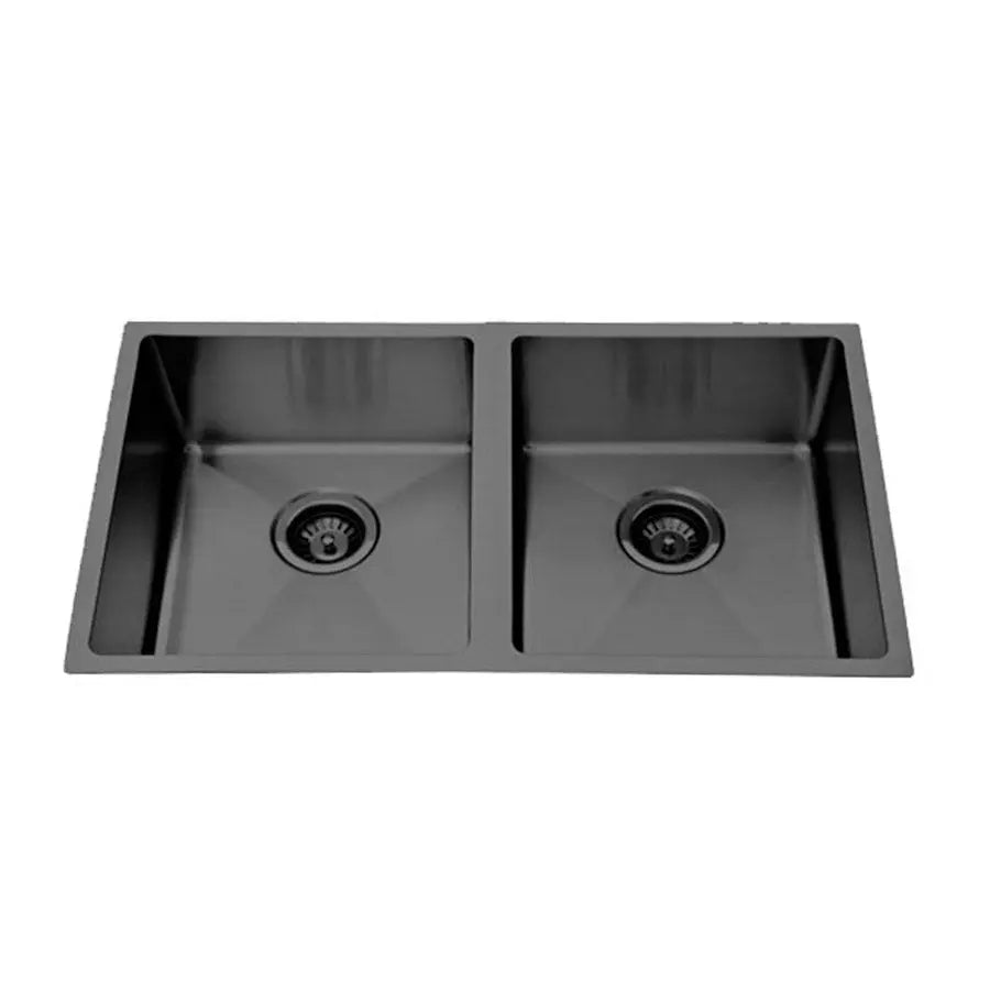 Atlas Handmade Gun Metal Kitchen Sink - 760mm - Hera BathwareGun Metal
