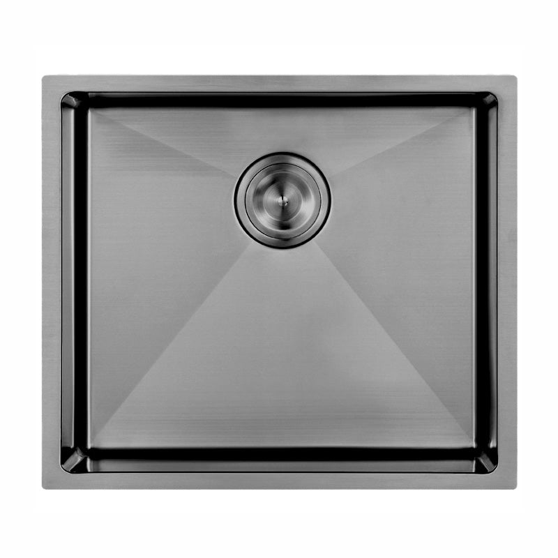 Atlas Handmade Kitchen Sink - 550mm - Hera Bathware X Best Bm BKS - HA5545 Black | GunMetal (Black)