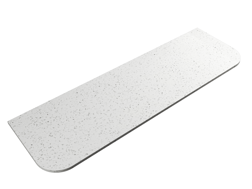 Aulic curved vanity stone selection - Hera Bathware X Aulic ST66FTNH - 750 - C | 750mmCurved Edge Palis Flat Stone Top 25mm