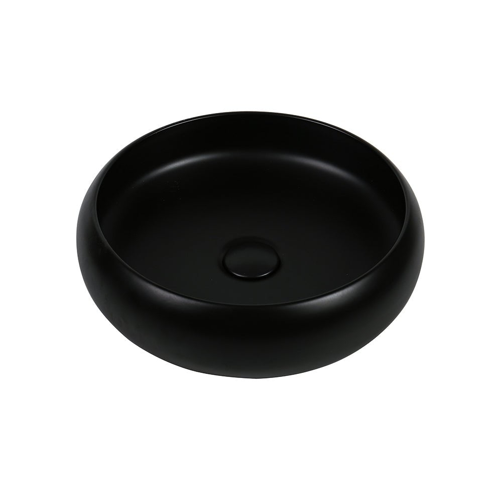 Aura Vessel Above Counter Basin - Hera BathwareGloss Black