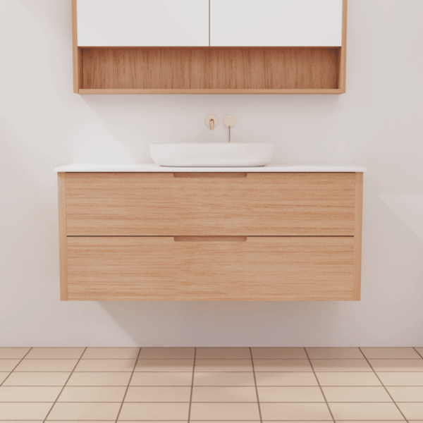 Avila Victorian Ashwood Cabinet Only | Fifth Avenue - Hera Bathware1200mm