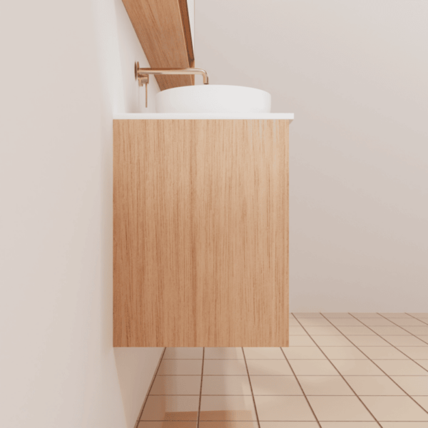 Avila Victorian Ashwood Cabinet Only | Fifth Avenue - Hera Bathware600mm