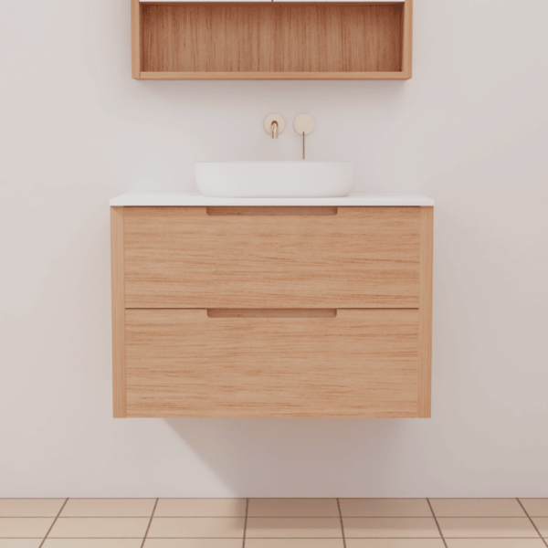 Avila Victorian Ashwood Cabinet Only | Fifth Avenue - Hera Bathware750mm
