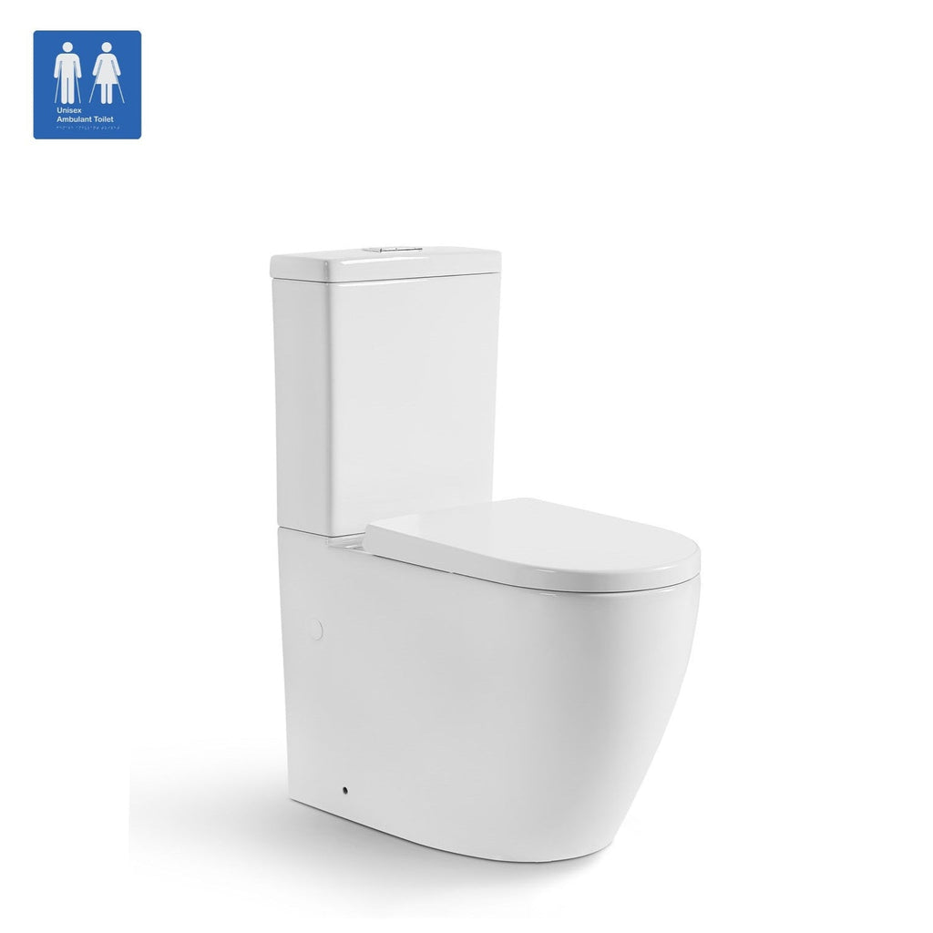 Avis Rimless Junior Toilet Suite - Hera Bathware X KDK Bathware KDK600J |