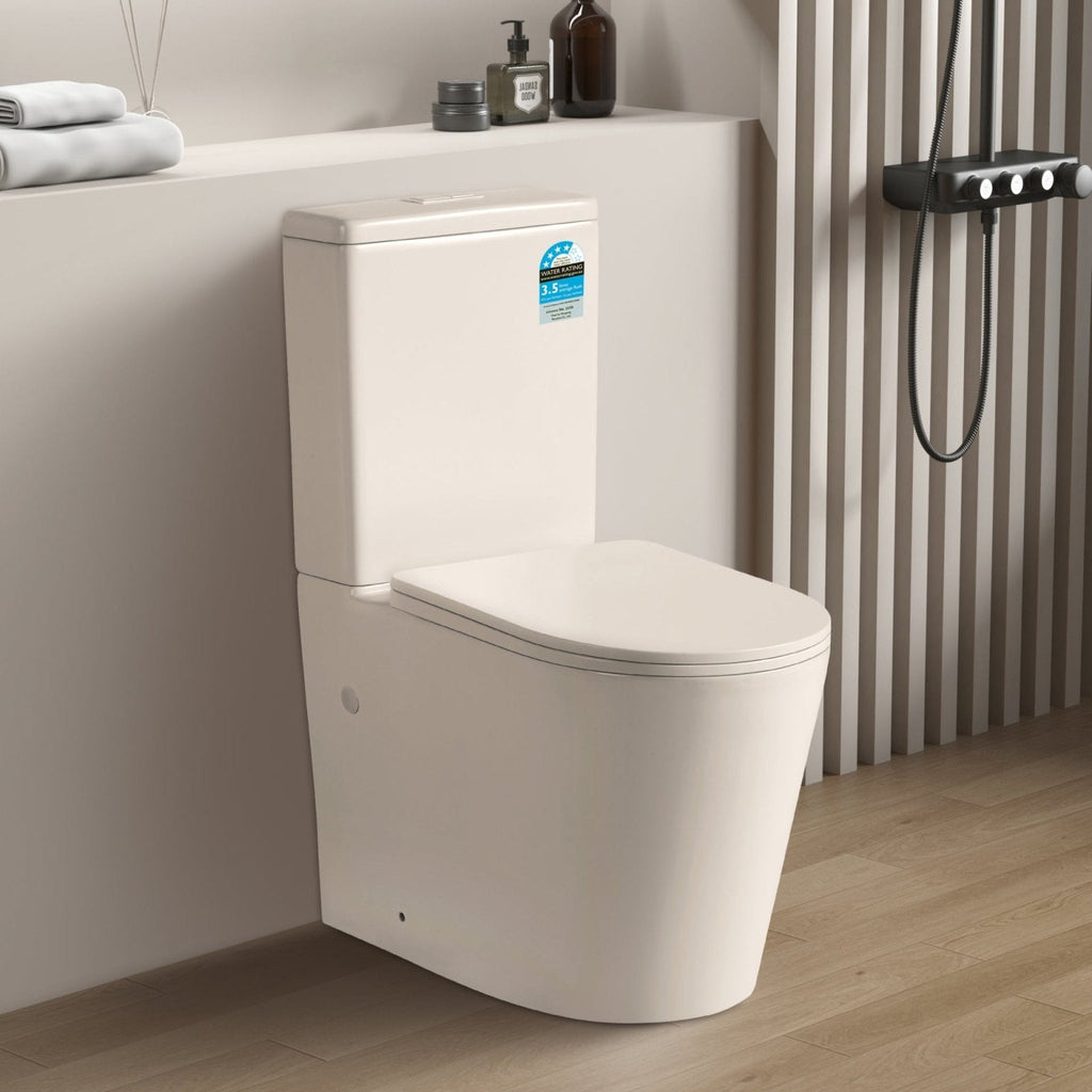 Avis Rimless Toilet Suite | CETO - Hera BathwareMatte White