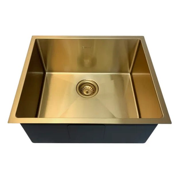 Axon Sink 45S 450x450x220 - Hera Bathware X Inspire Bathware M - CBS - 810 - 45AG | Argent Gold
