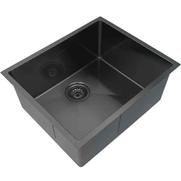 Axon Sink 45S 450x450x220 - Hera Bathware X Inspire Bathware M - CBS - 810 - 45GM | Gun Metal