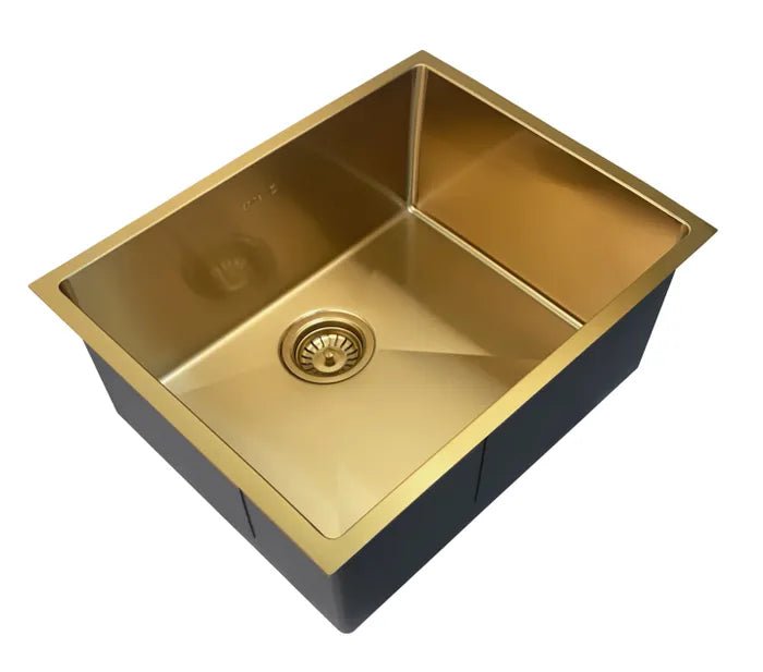 Axon Sink 58S 580x440x220 - Hera Bathware X Inspire Bathware M - CBS - 810 - 58BG | Brushed Gold