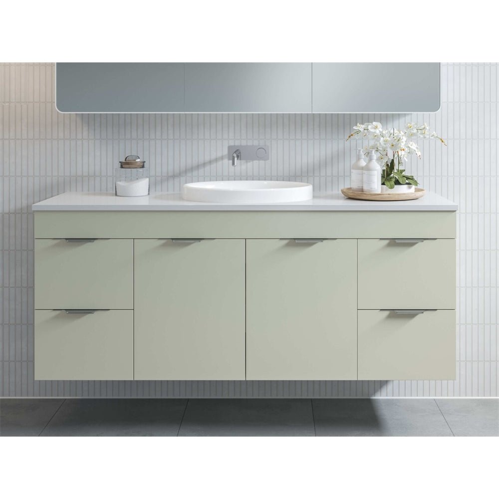 Bargo Vanity Collection 600mm - 2100mm Cabinet only - Hera Bathware600mmCenter Bowl