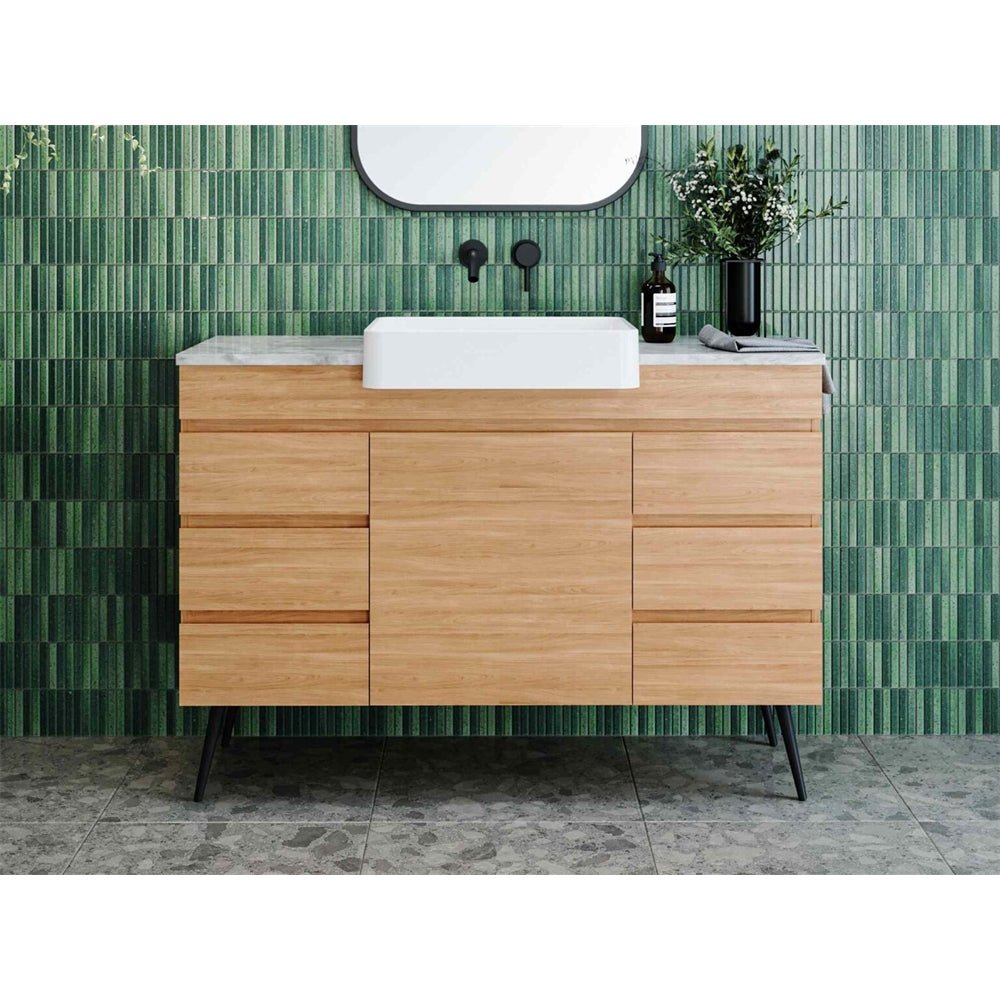 Bargo Vanity Collection 600mm - 2100mm Cabinet only - Hera Bathware600mmCenter Bowl