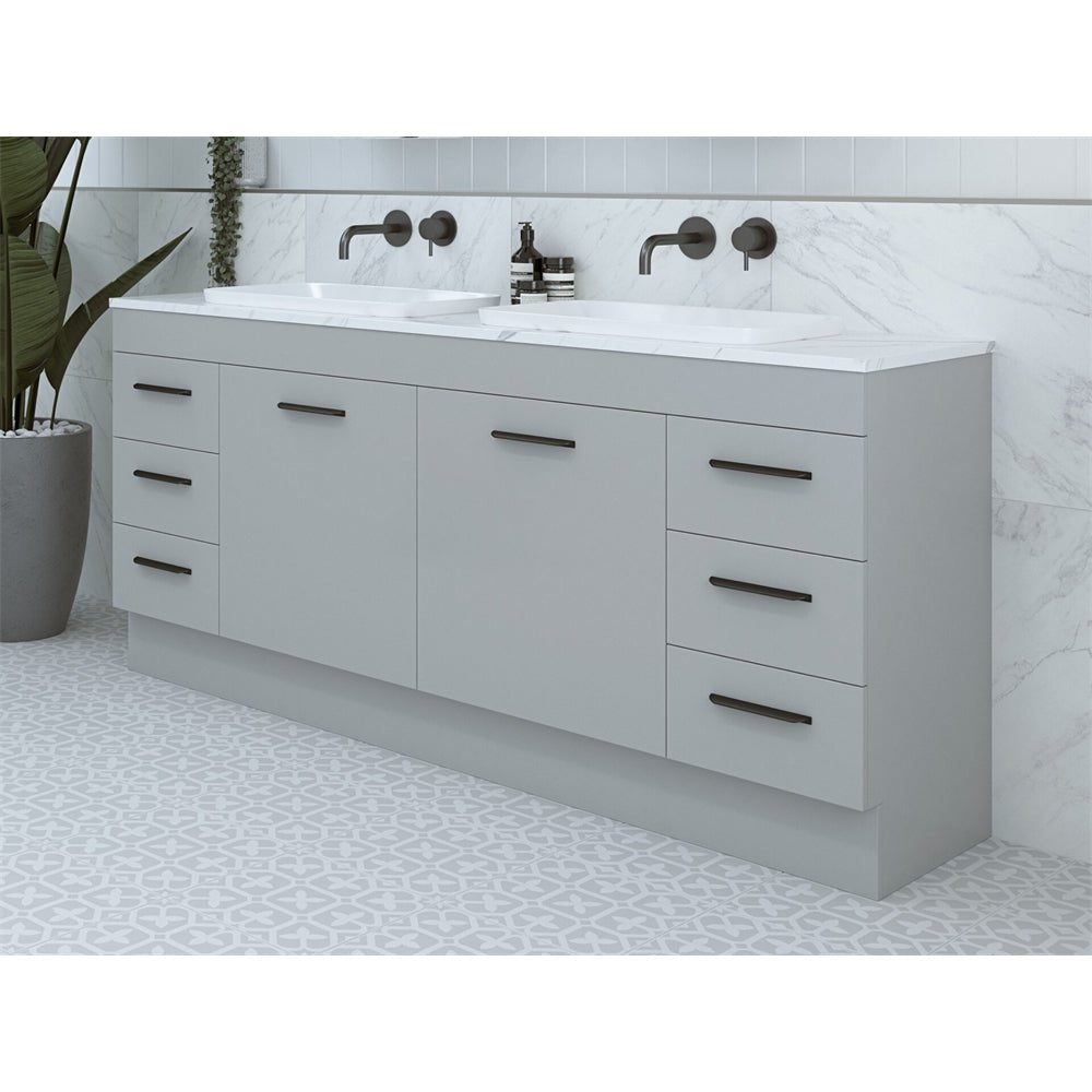 Bargo Vanity Collection 600mm - 2100mm Cabinet only - Hera Bathware600mmCenter Bowl