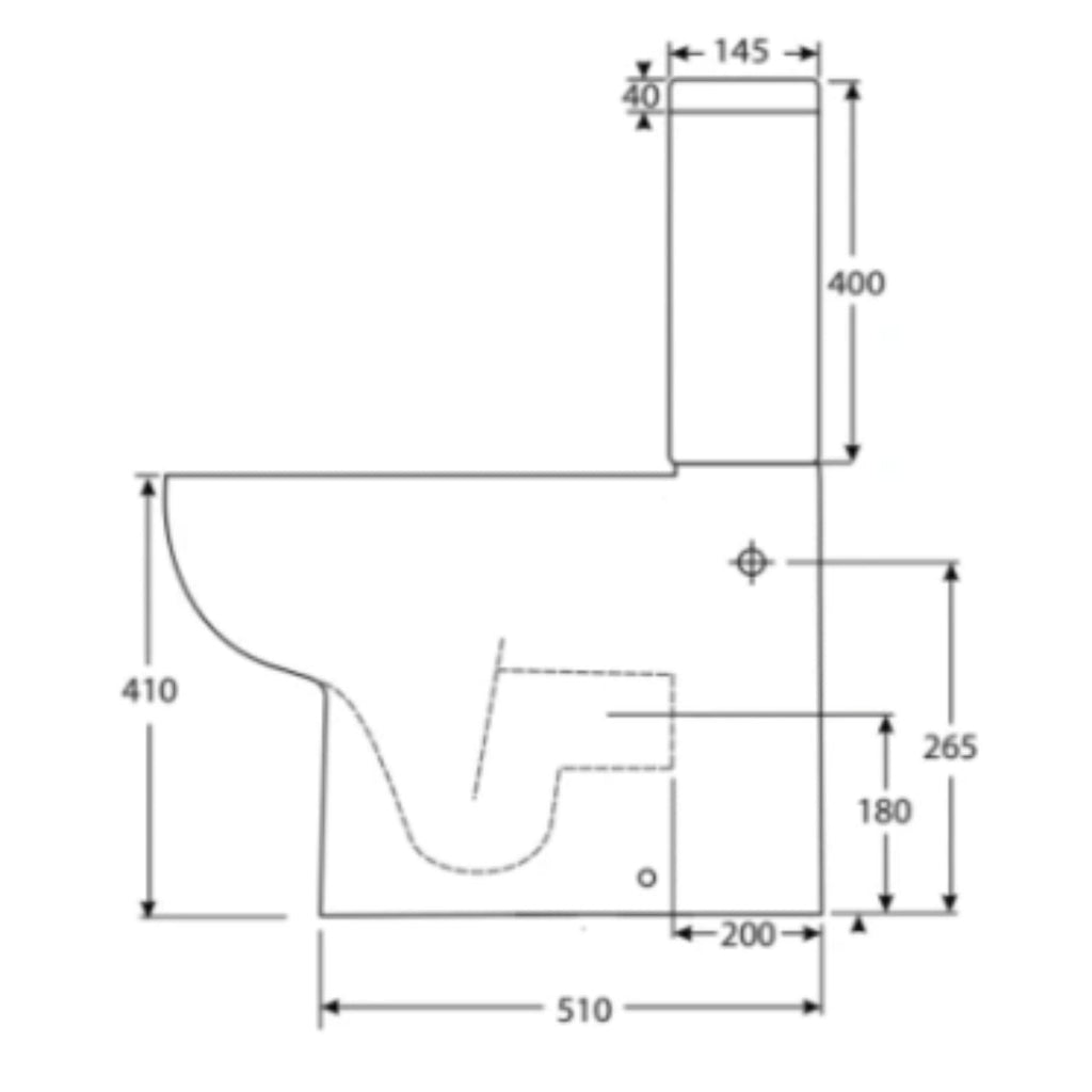 Barnett Wall Faced Toilet Suite - Rimless - Hera Bathware