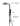 BD Contii Square Full Combination Shower, Matte Black - Hera Bathware