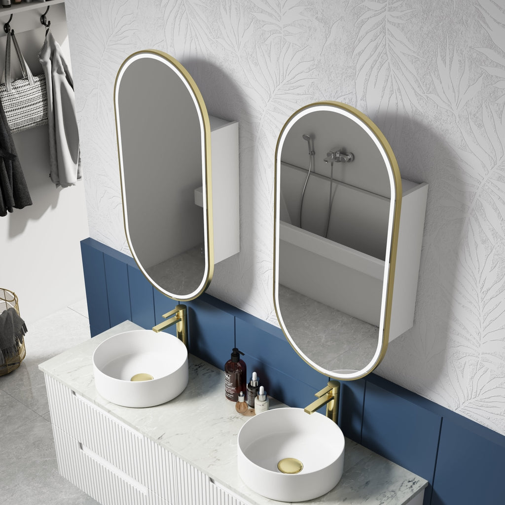 Beau Monde Led Shaving Cabinet - Hera BathwareMiaFrameless