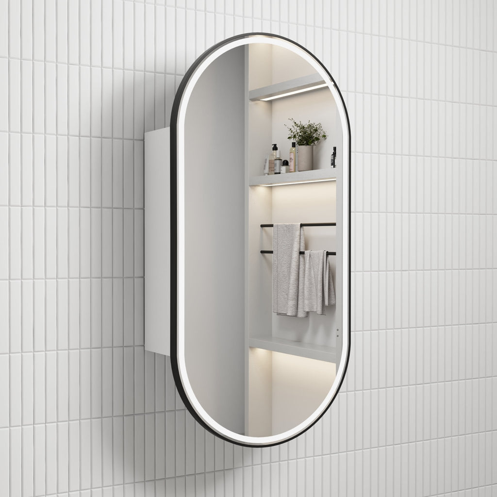 Beau Monde Led Shaving Cabinet - Hera BathwareMiaFrameless