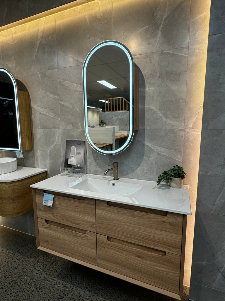Beau Monde Led Shaving Cabinet - Hera BathwareMiaFrameless