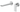 Beki Wall - Spout Combo Seperate 185mm - Hera Bathware X Bella Vista WB - TBEAK - BDY+WBE - 8 - 2P - CP - TK | Chrome