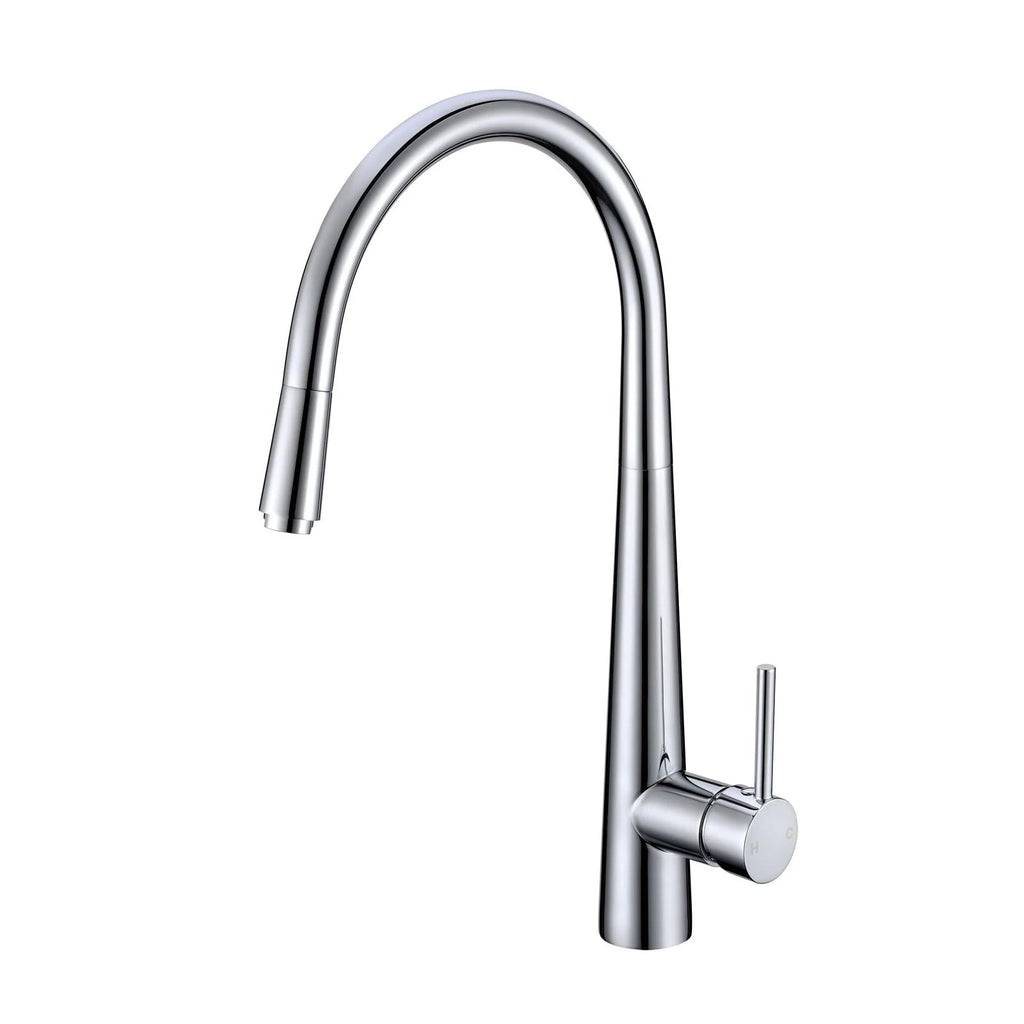 BELLA Pull Out Kitchen Mixer - Hera BathwareChrome