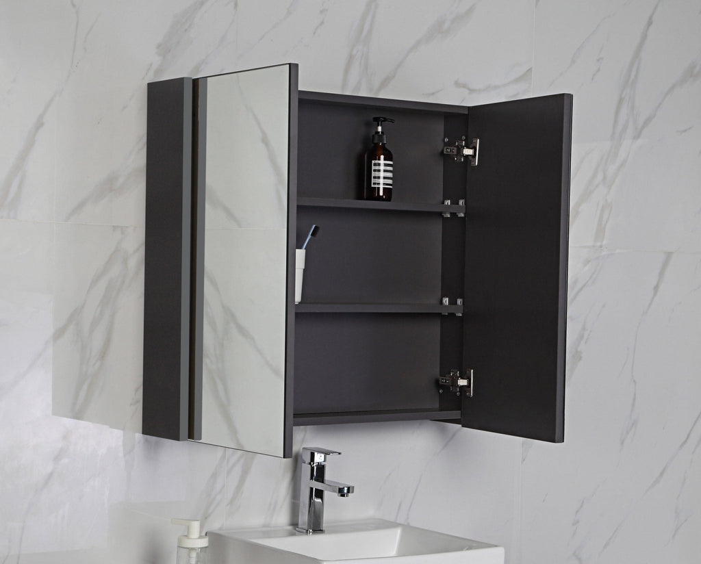 Bella Shaving Cabinet | Aulic - Hera Bathware600mmMatte Black