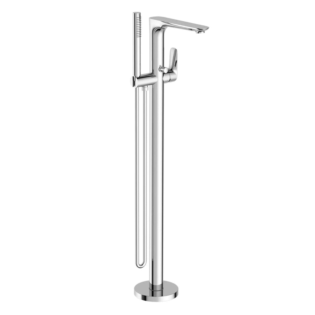 Bianca Freestanding Bath Mixer With Hand Shower - Hera BathwareChrome