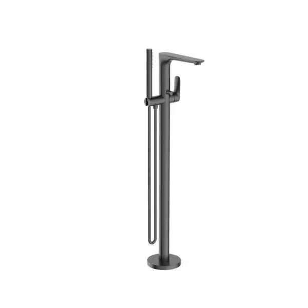 Bianca Freestanding Bath Mixer With Hand Shower - Hera BathwareGun Metal