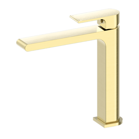 BIANCA MID TALL BASIN MIXER - Hera BathwareBrushed Gold