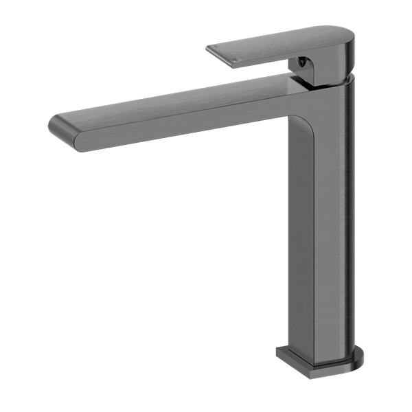 BIANCA MID TALL BASIN MIXER - Hera BathwareGun Metal