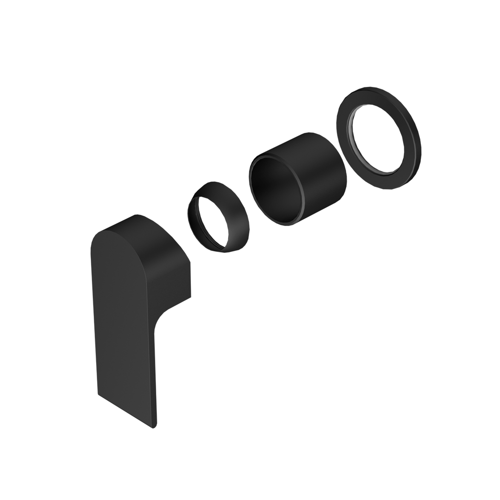 BIANCA Shower Mixer - Trim Kits Only - Hera BathwareMatte Black60mm Round Plate
