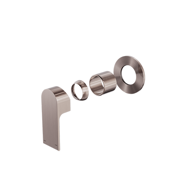 BIANCA Shower Mixer - Trim Kits Only - Hera BathwareBrushed Bronze80mm Round Plate