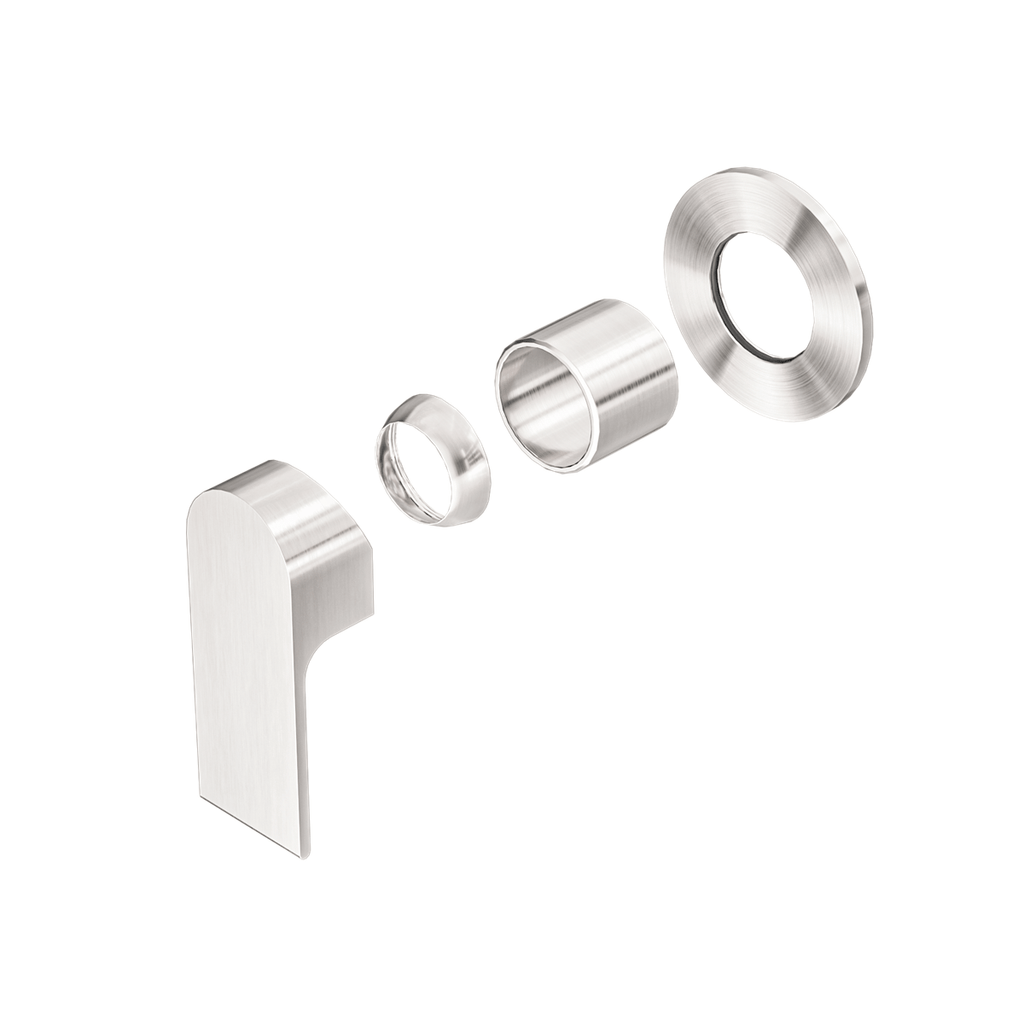 BIANCA Shower Mixer - Trim Kits Only - Hera BathwareBrushed Nickel80mm Round Plate