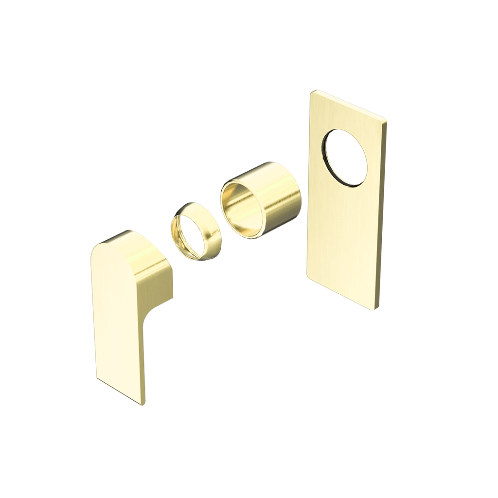 BIANCA Shower Mixer - Trim Kits Only - Hera BathwareBrushed GoldSquare Plate