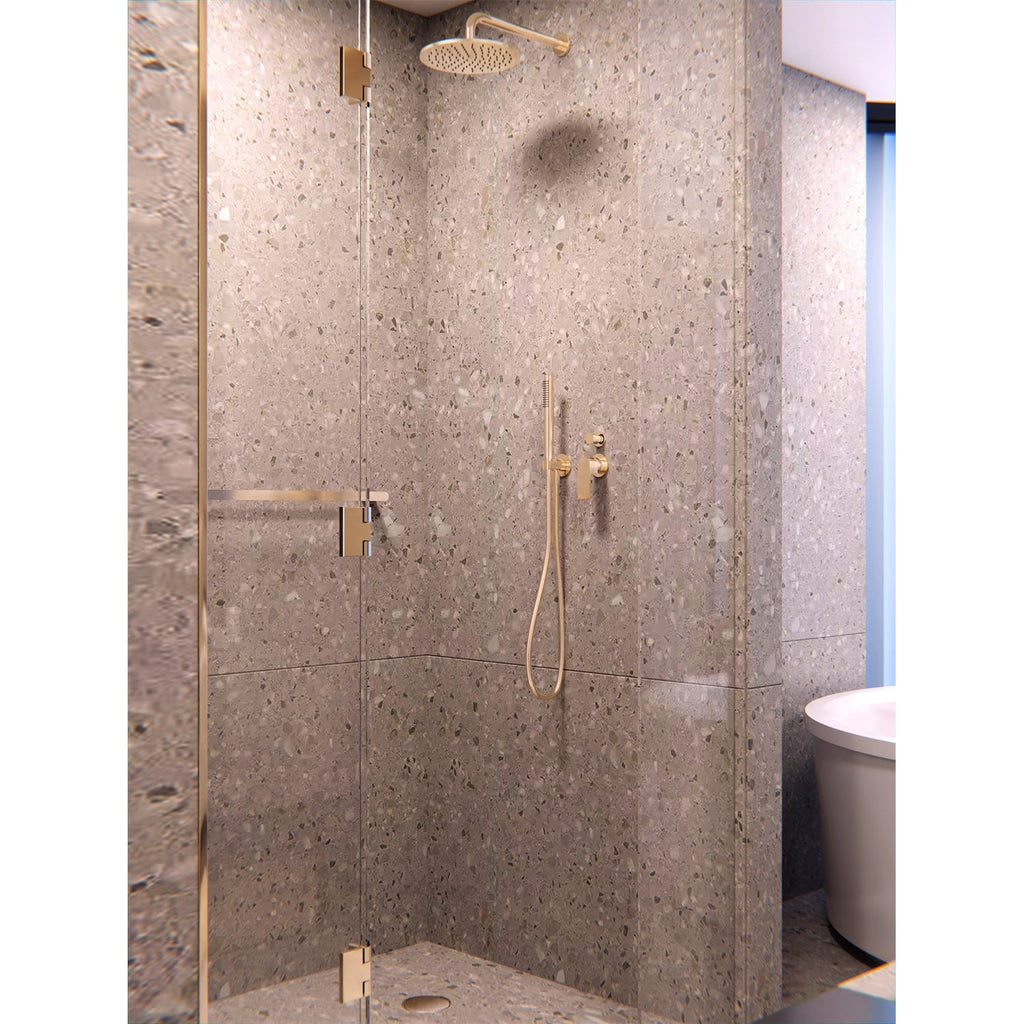 BIANCA Shower Mixer with Diverter Separate - Hera BathwareBrushed Gold