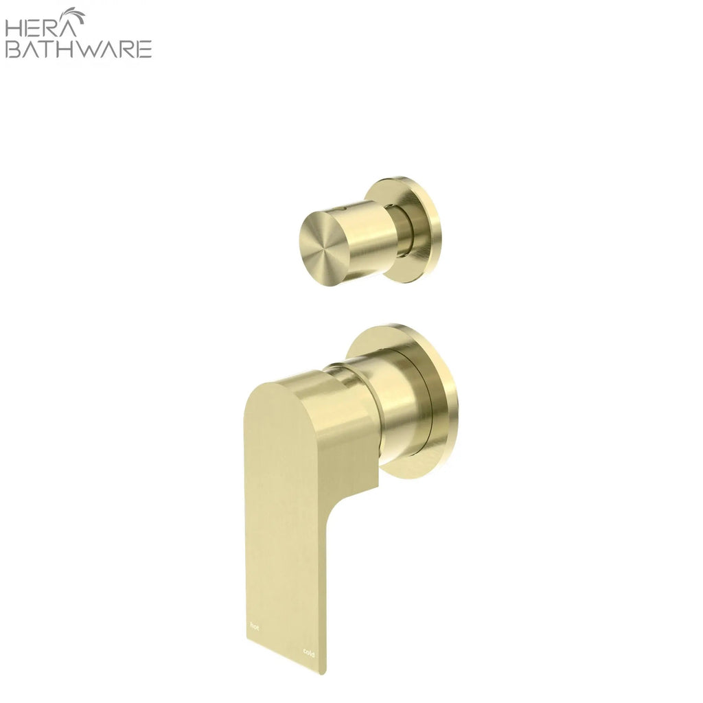 BIANCA Shower Mixer with Diverter Separate - Hera BathwareMatte Black