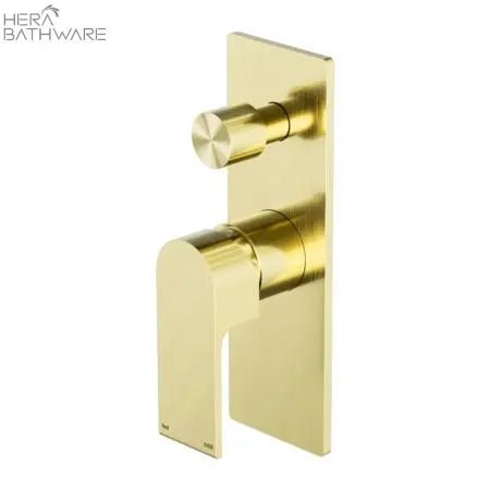 BIANCA Shower Mixer with Diverter - Hera BathwareBrushed Gold