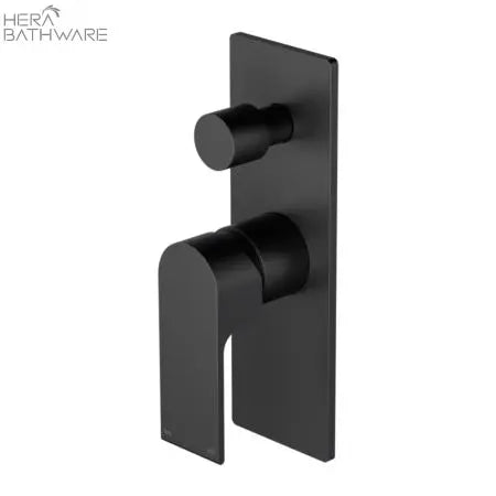 BIANCA Shower Mixer with Diverter - Hera BathwareMatte Black