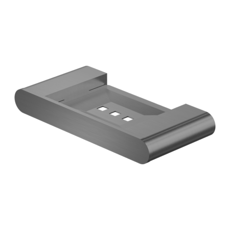 Bianca Soap Dish Holder - Hera BathwareGun Metal