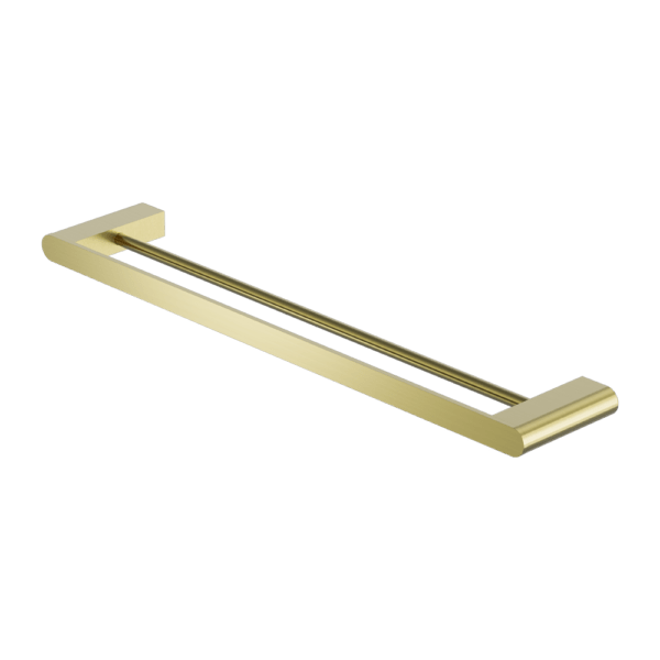 BIANCA Towel Rail 600MM Single/Double Towel Rails - Hera BathwareBrushed GoldDouble Towel Rail