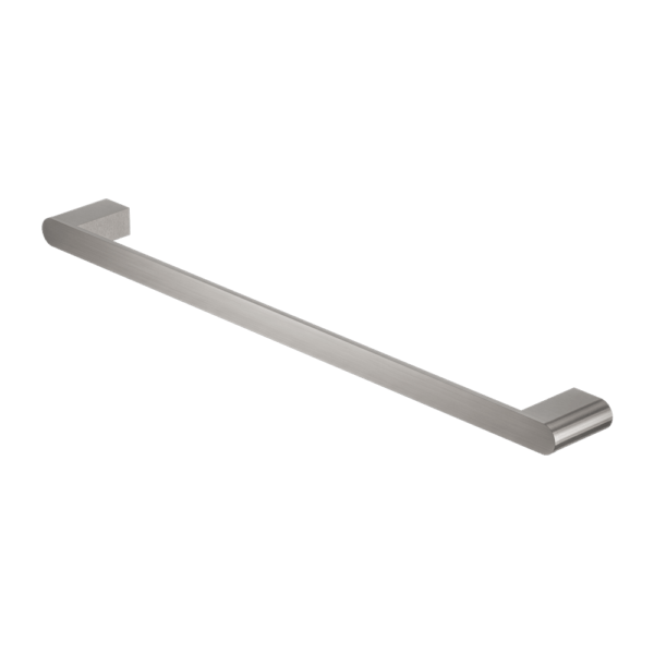 BIANCA Towel Rail 600MM Single/Double Towel Rails - Hera BathwareBrushed NickelSingle Towel Rail