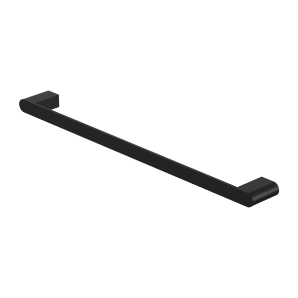 BIANCA Towel Rail 600MM Single/Double Towel Rails - Hera BathwareMatte BlackSingle Towel Rail