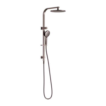 Bianca Twin Shower Set | Nero - Hera BathwareBrushed Bronze